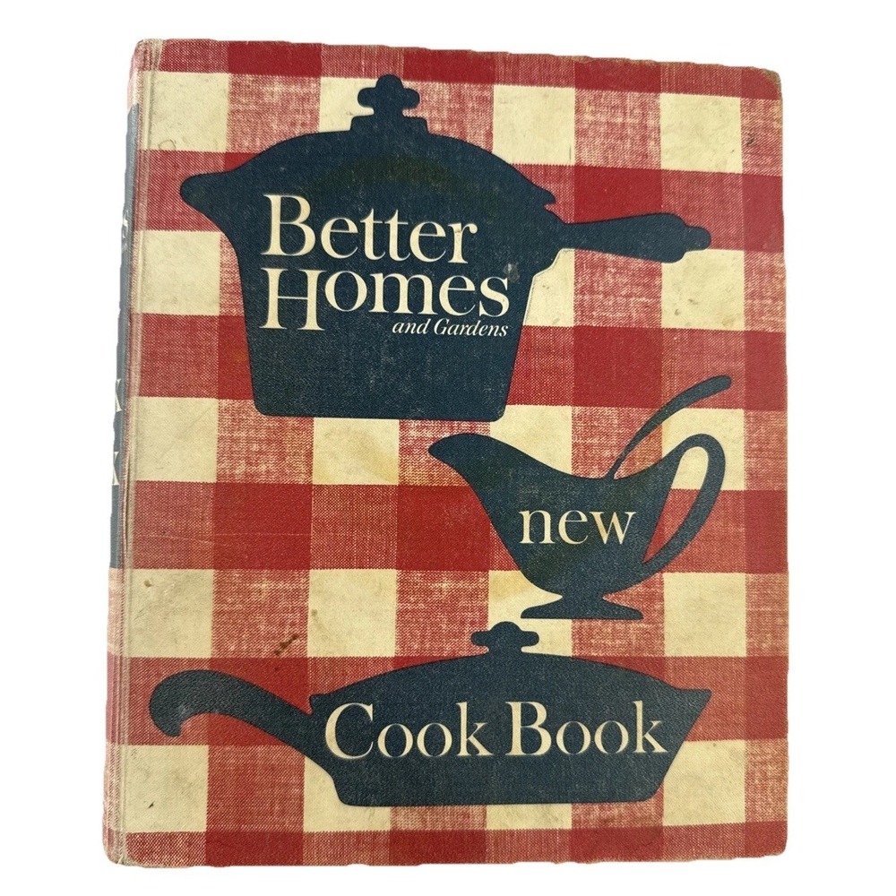 Better Homes And‎ Gardens New Cookbook Vintage 1953